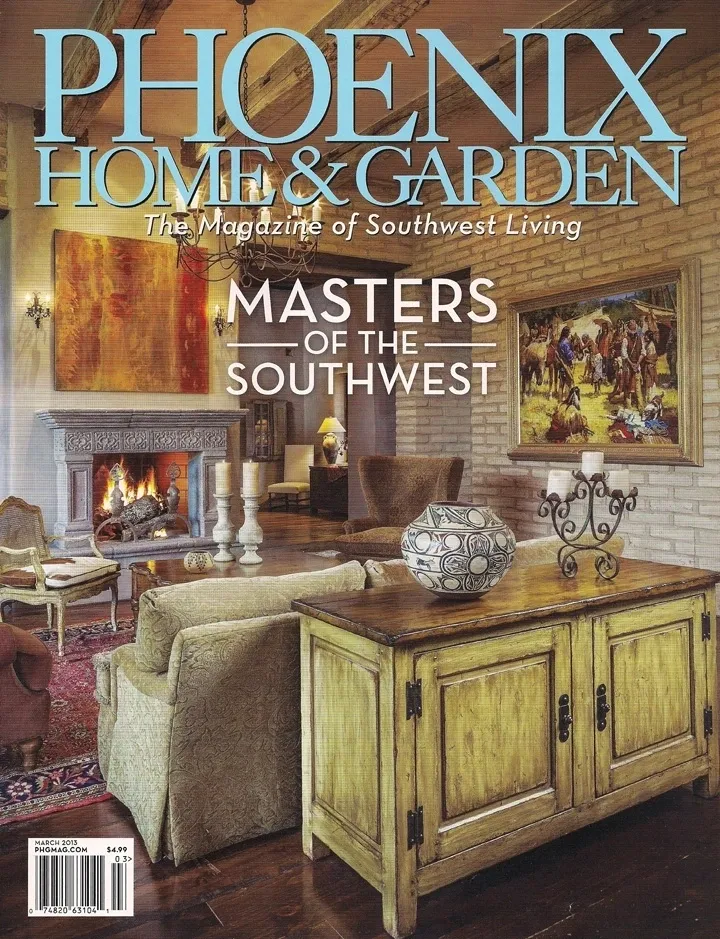 Phoenix home & garden magazine cover.